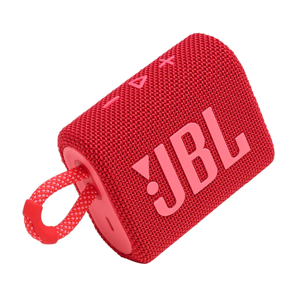 JBL Go 3 Portable Speaker System, Red