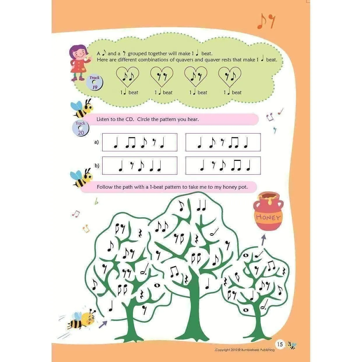 Music Bumblebees Aural & Theory Workbook C - ISBN 9780980717723